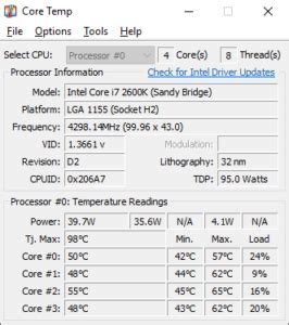  TechPowerUp Real Temp