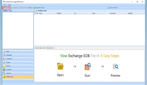 Free SysTools Exchange EDB